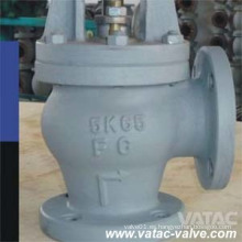 Hierro dúctil / Hierro fundido / D. I / C. I Angle Marine Globe Valve de Wenzhou